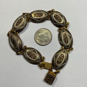 Vintage Spanish bracelet. 7.5 inches long
